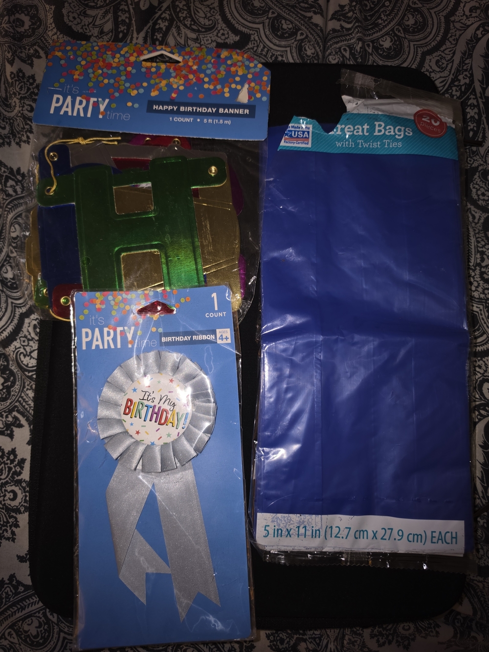 Happy Birthday Accessories